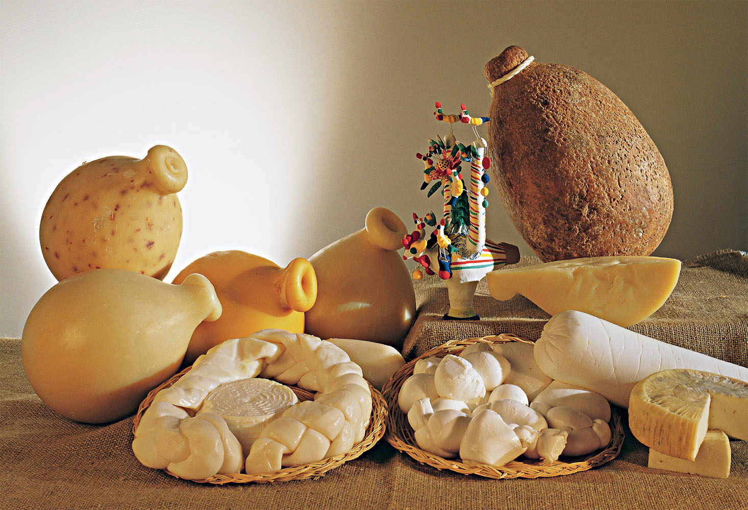 Province of Matera. Cheeses.