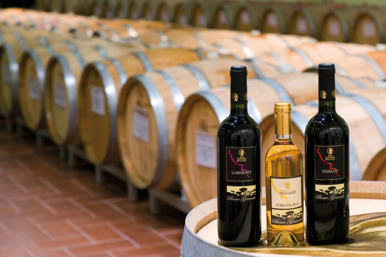 Wines of the Beato Bartolomeo Winery.