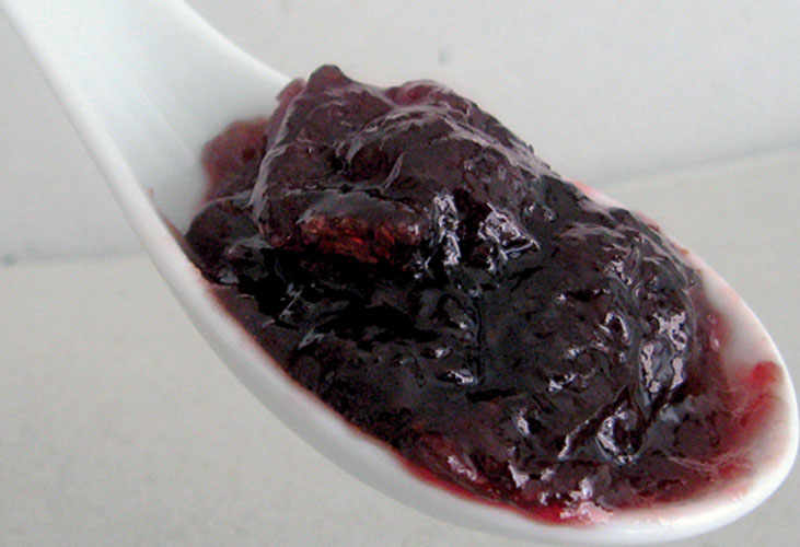 The delicious Lari cherry jam.